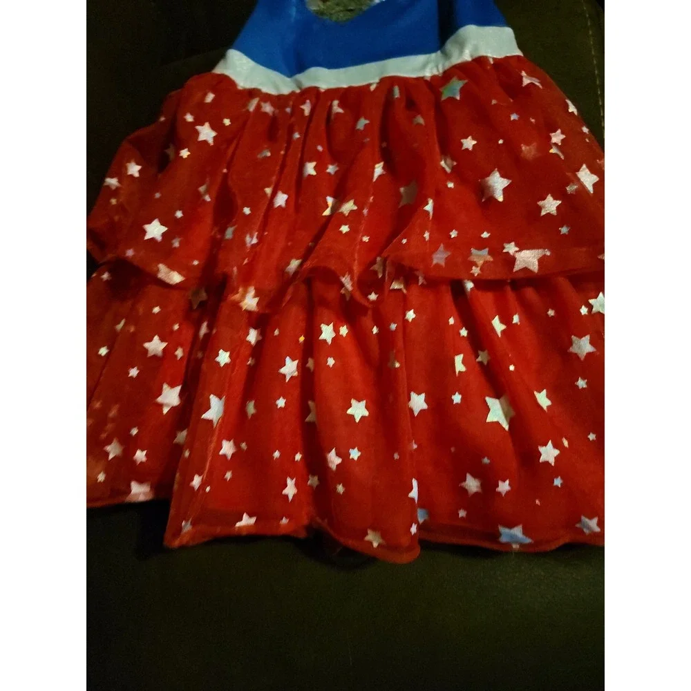 Super girl Halloween costume dress size large 10 12